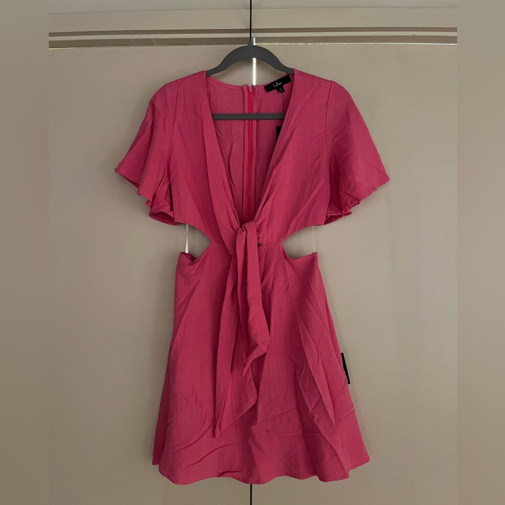 Lulu's Vibrant Pink mini Dress